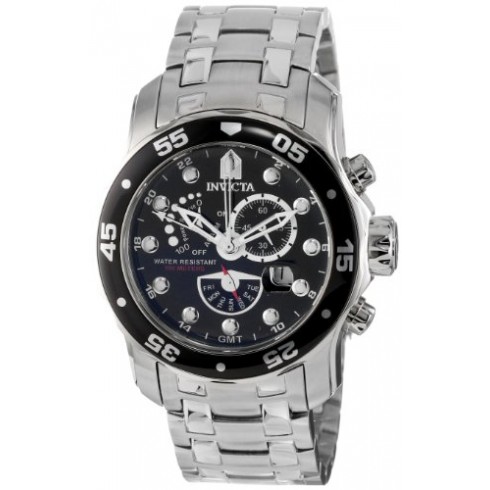 Invicta Pro Diver Black Dial Stainless Steel Men's Watch 6086 watches
