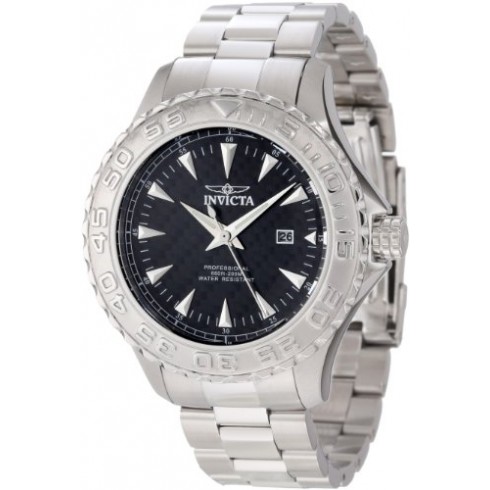 Invicta Pro Diver Black Dial Stainless Steel Quartz Men's Watch 12554 watches