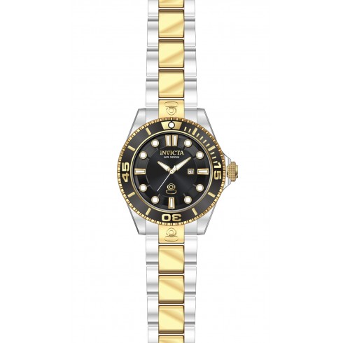 Invicta Pro Diver Black Dial Two-tone Ladies Watch 19815 watches