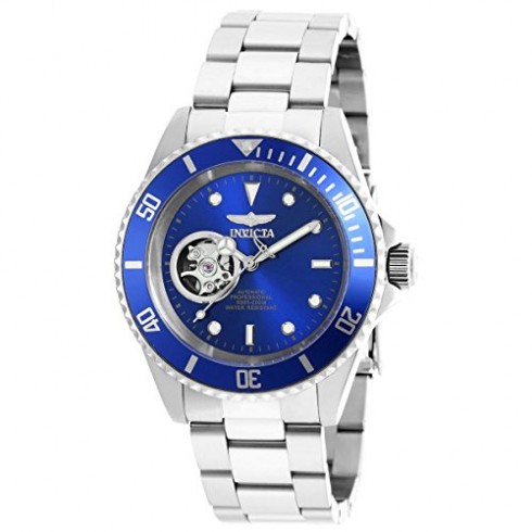 Invicta Pro Diver Automatic Blue Dial Stainless Steel Men's Watch 20434 watches