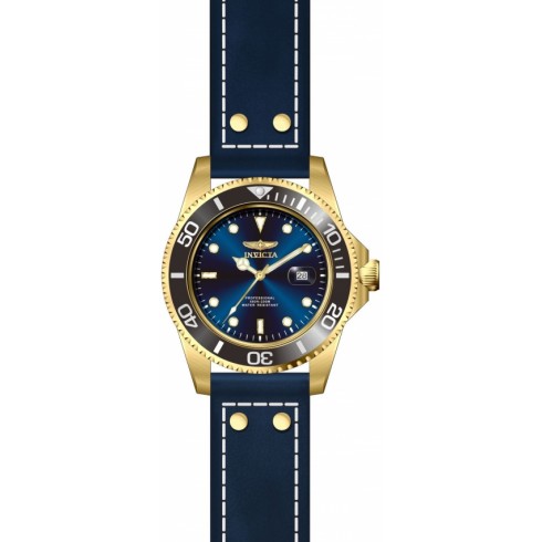 Invicta Pro Diver Blue Dial Blue Leather Men's Watch 22076 watches