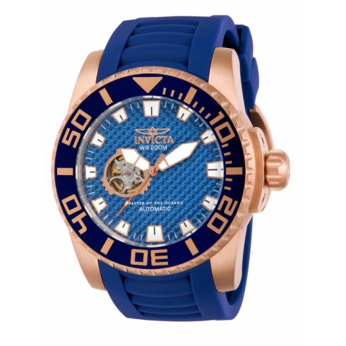 Invicta Pro Diver Blue Dial Blue Polyurethane Men's Watch 14683 watches