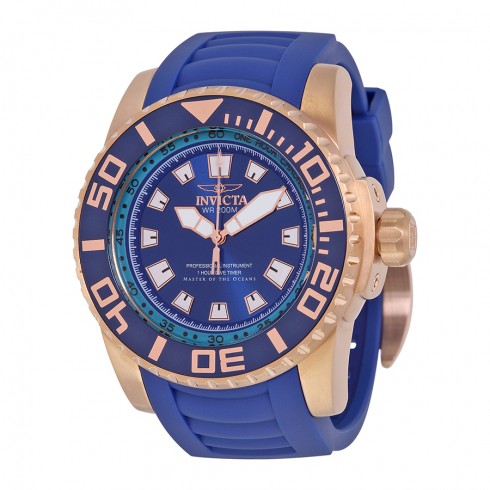 Invicta Pro Diver Blue Dial Blue Rubber Men's Watch 14665 watches