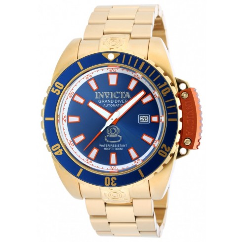 Invicta Pro Diver Automatic Blue Dial Gold-tone Men's Men's Watch 19868 watches