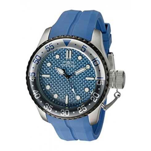 Invicta Pro Diver Blue Dial Light Blue Silicone Men's Watch 17795 watches