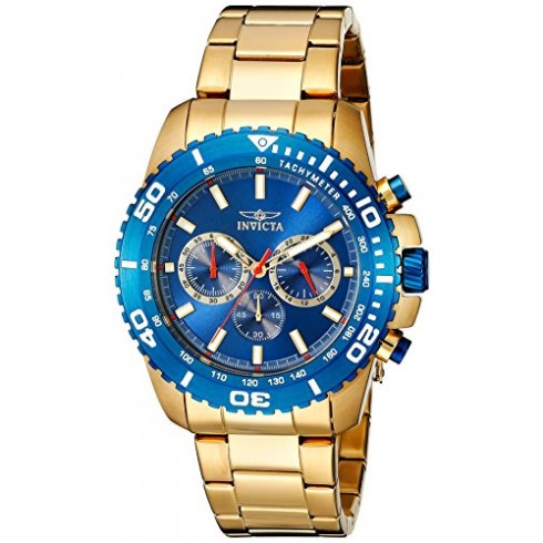 Invicta Pro Diver Blue Dial Men's Chronograph Watch 19845 watches