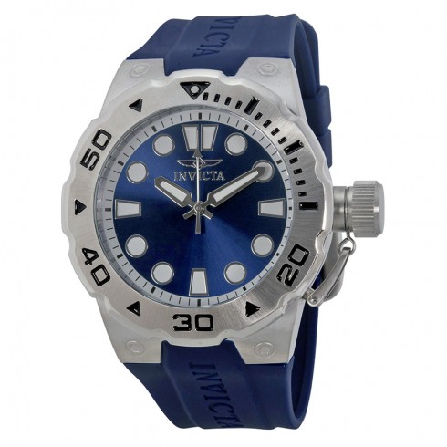Invicta Pro Diver Blue Dial Rubber Men's Watch 16133 watches