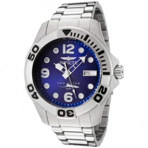Invicta Pro Diver Blue Dial Stainless Steel Men's Watch 0443 watches