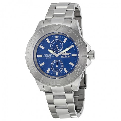 Invicta Pro Diver Blue Dial Stainless Steel Men's Watch 14346 watches