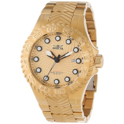 Invicta Pro Diver Champagne Dial Gold Ion-plated Men's Watch 12922 watches