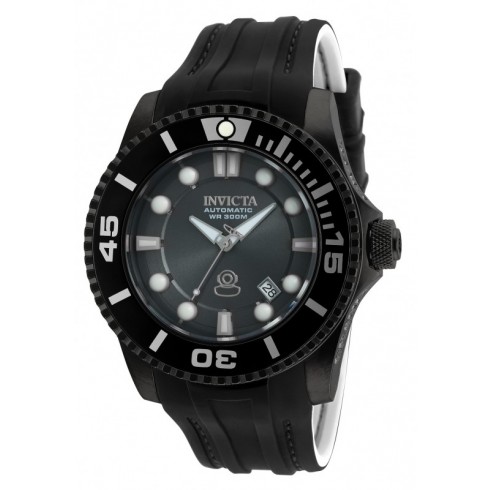 Invicta Pro Diver Automatic Charcoal Dial Black and White Silicone Men's Watch 20206 watches