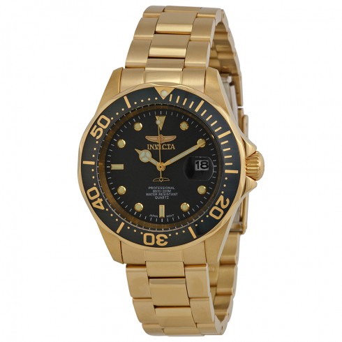 Invicta Pro Diver Charcoal Dial Gold-tone Men's Watch 14976 watches