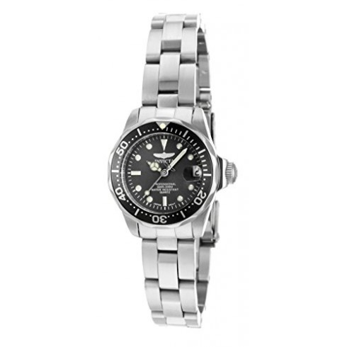 Invicta Pro Diver Charcoal Dial Stainless Steel Ladies Watch 14984 watches