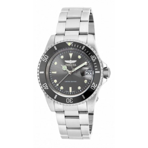 Invicta Pro Diver Charcoal Dial Stainless Steel Men's Watch ILE8926A watches