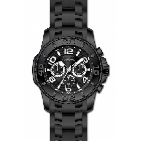 Invicta Pro Diver Chronograph Black Dial Black Ion-plated Men's Watch 15025 watches