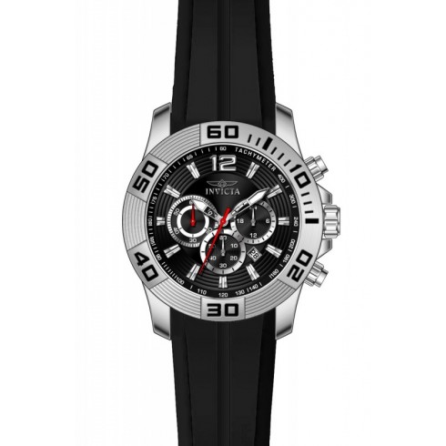 Invicta Pro Diver Chronograph Black Dial Black Silicone Men's Watch 20294 watches