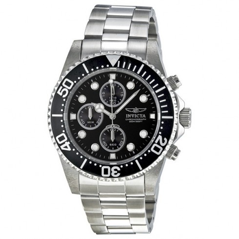 Invicta Pro Diver Chronograph Black Dial Men's Watch 1768 watches