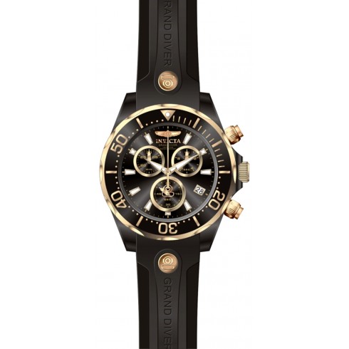 Invicta Pro Diver Chronograph Black Dial Stainless Steel Men's Watch 12399 watches