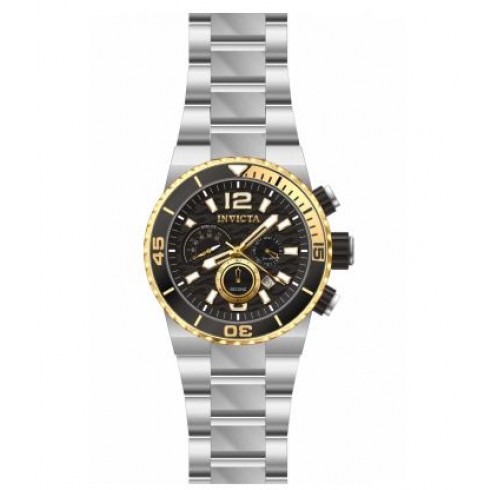Invicta Pro Diver Chronograph Black Dial Stainless Steel Men's Watch 12992 watches