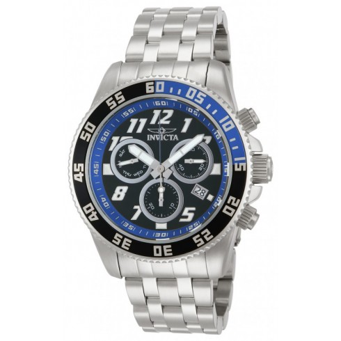 Invicta Pro Diver Chronograph Black Dial Stainless Steel Men's Watch 14511 watches