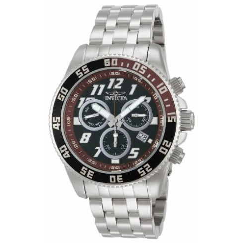 Invicta Pro Diver Chronograph Black Dial Stainless Steel Men's Watch 14512 watches