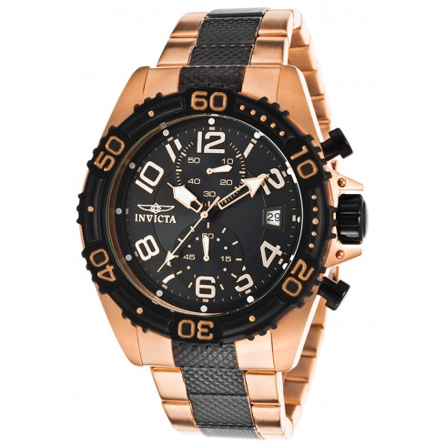 Invicta Pro Diver Chronograph Black Dial Two-tone Men's Watch 15423 watches