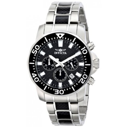 Invicta Pro Diver Chronograph Black Dial Two-tone Men's Watch 17253 watches