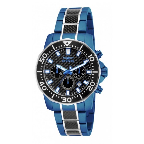 Invicta Pro Diver Chronograph Black Dial Two-tone Men's Watch 17256 watches
