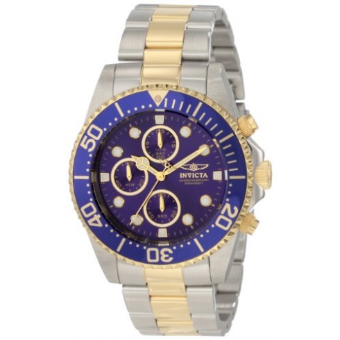Invicta Pro Diver Chronograph Blue Dial Men's Watch 1773 watches