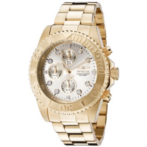 Invicta Pro Diver Chronograph Champagne Dial Men's Watch 1774 watches