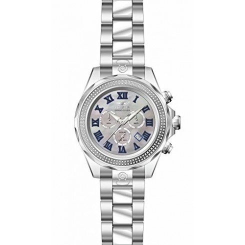 Invicta Pro Diver Chronograph Platinum Dial Stainless Steel Men's Watch 16257 watches