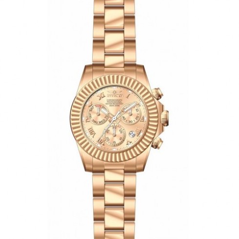 Invicta Pro Diver Chronograph Rose Dial Rose Gold-tone Men's Watch 16345 watches