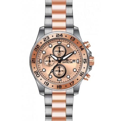 Invicta Pro Diver Chronograph Rose Dial Two-tone Men's Watch 15208 watches