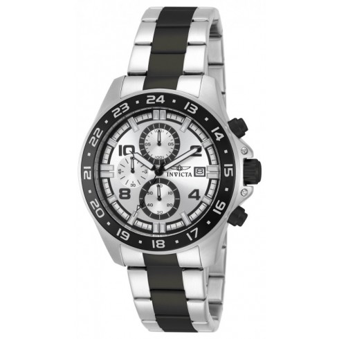 Invicta Pro Diver Chronograph Silver Dial Two-tone Men's Watch 13869 watches