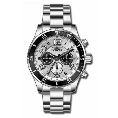 Invicta Pro Diver Chronograph Silver-tone Dial Stainless Steel Men's Watch 12912 watches