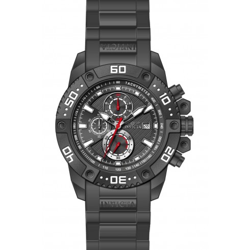 Replica Invicta Pro Diver Chroonograph Grey Dial Grey Polyurethane Men's Watch 21777 Watch