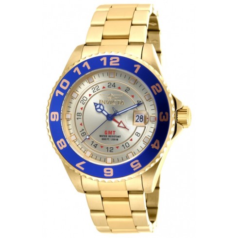 Invicta Pro Diver GMT Champagne Dial Two-tone Men's Watch 18243 watches