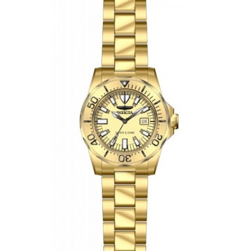 Invicta Pro Diver Gold Dial Gold Ion-plated Men's Watch 15032 watches