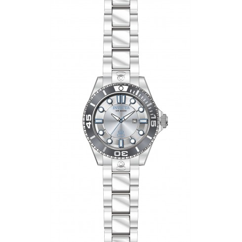 Invicta Pro Diver Grey Dial Stainless Steel Ladies Watch 19813 watches