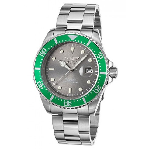 Invicta Pro Diver Grey Dial Stainless Steel Men's Watch 22021 watches