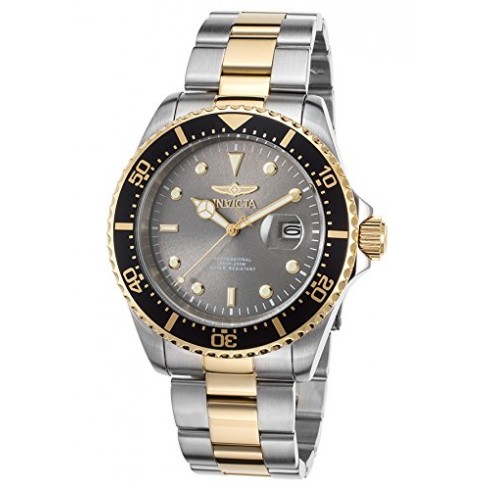 Invicta Pro Diver Grey Dial Two-tone Men's Watch 22057 watches