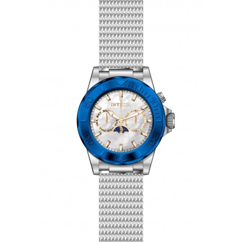 Invicta Pro Diver Moonphase Mother of Pearl Dial Stainless Steel Men's Watch 80321 watches