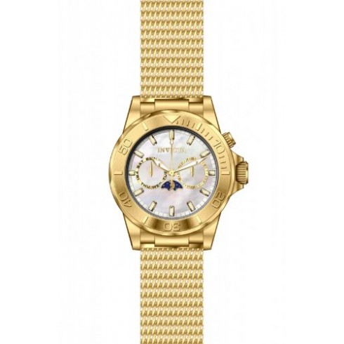 Invicta Pro Diver Silver Dial Gold-tone Stainless Steel Men's Watch 80328 watches