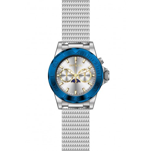 Invicta Pro Diver Moonphase Silver Dial Stainless Steel Men's Watch 80318 watches