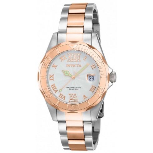 Invicta Pro Diver Mother of Pearl Dial Two-tone Ladies Watch 14792 watches
