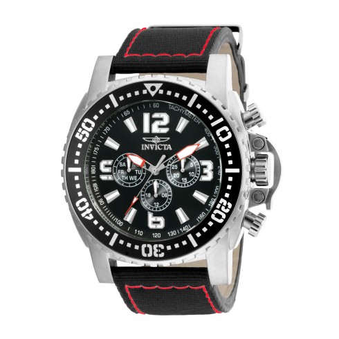 Invicta Pro Diver Multi-Function Black Dial Black Nylon Men's Watch 20076 watches