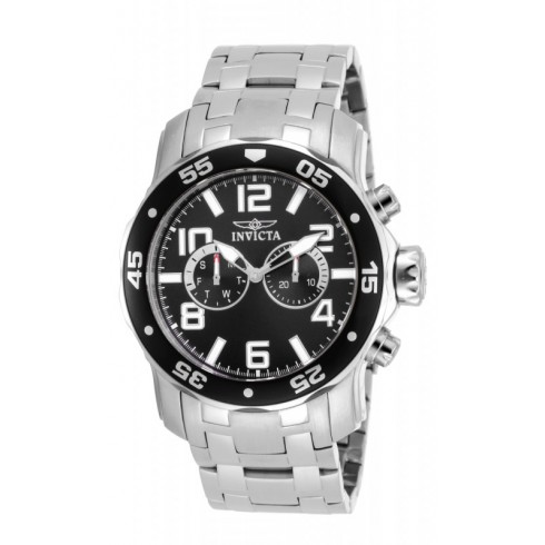 Invicta Pro Diver Multi-Function Black Dial Stainless Steel Men's Watch 17495 watches