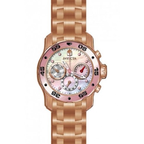 Invicta Pro Diver Multi-Function Mother of Pearl Rose Gold-plated Ladies Watch 14945 watches