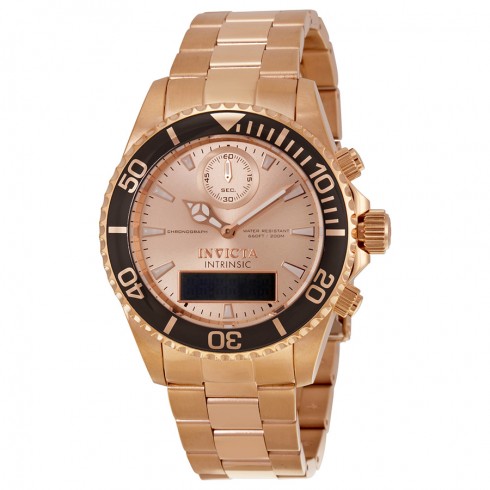 Invicta Pro Diver Rose Dial Rose Gold-tone Stainless Steel Men's Watch 12473 watches