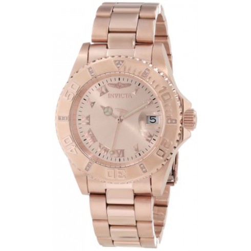 Invicta Pro Diver Rose Dial Rose Gold-tone Ladies Watch 12821 watches